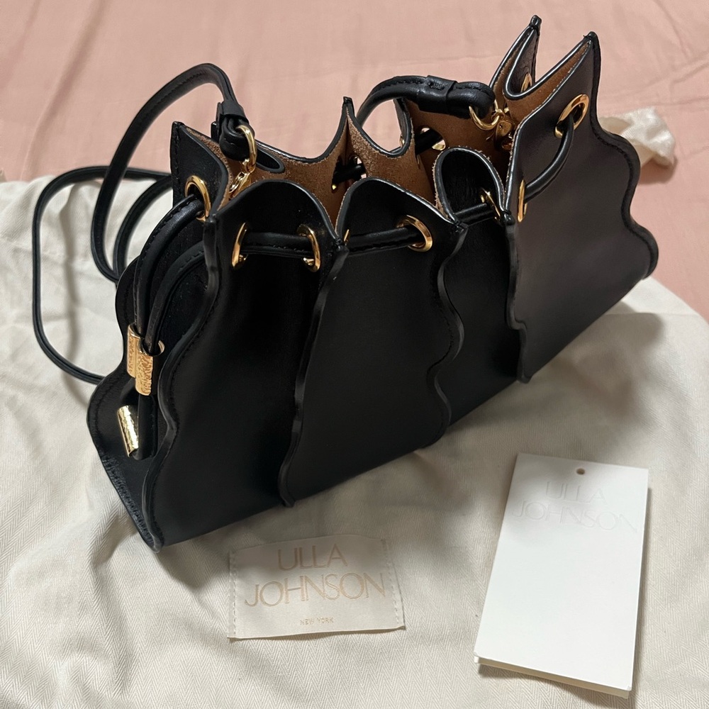 Ulla Johnson Adria Small Crossbody in Black